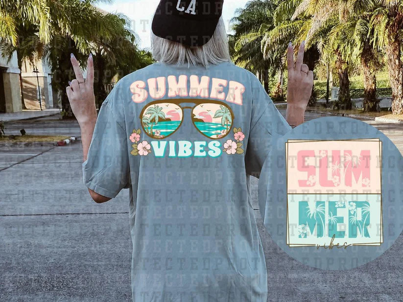 summer vibes (front & back)