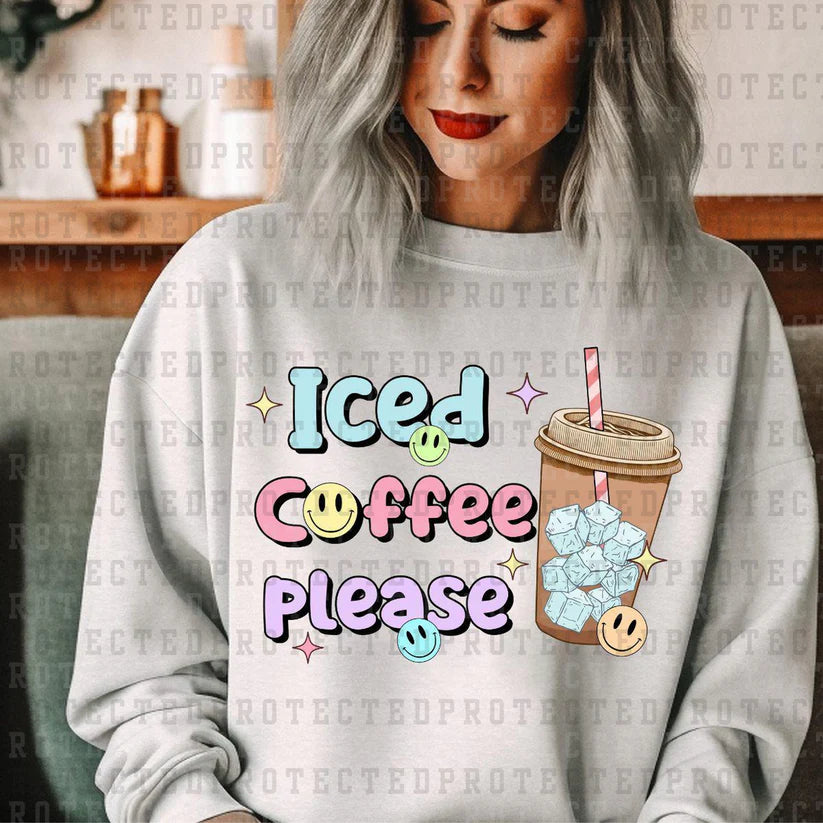 iced coffee please