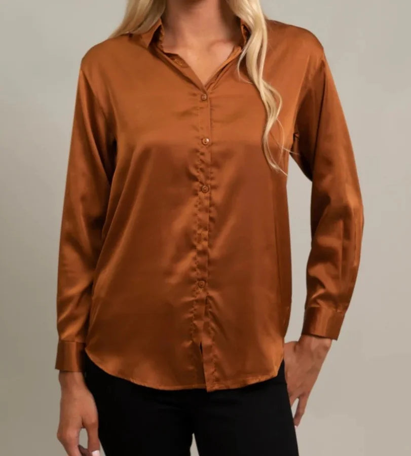 satin blouse